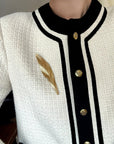 Matte Leaf Brooch - floysun
