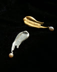 Paint Pen Paint Water Drop Pearl Brooch - floysun