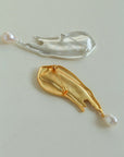 Paint Pen Paint Water Drop Pearl Brooch - floysun