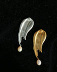 Paint Pen Paint Water Drop Pearl Brooch - floysun