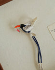 Princess - Inspired Enamel Magpie Brooch - floysun