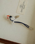 Princess - Inspired Enamel Magpie Brooch - floysun