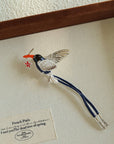 Princess - Inspired Enamel Magpie Brooch - floysun