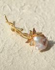 Rose Baroque Pearl Brooches - floysun