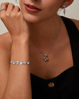 Silver Moonstone Bracelet - ORE Jewelry
