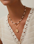 Silver Starburst Zircon Pendant Necklace - ORE Jewelry