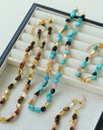 Summer Vacation Vibes Turquoise Beaded Bracelet - floysun