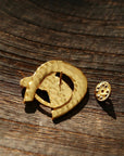 Vintage Horse Head & Horseshoe Brooch - floysun